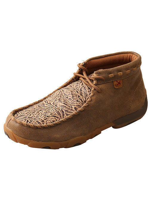 Twisted X Women's Floral Driving Moccasin.