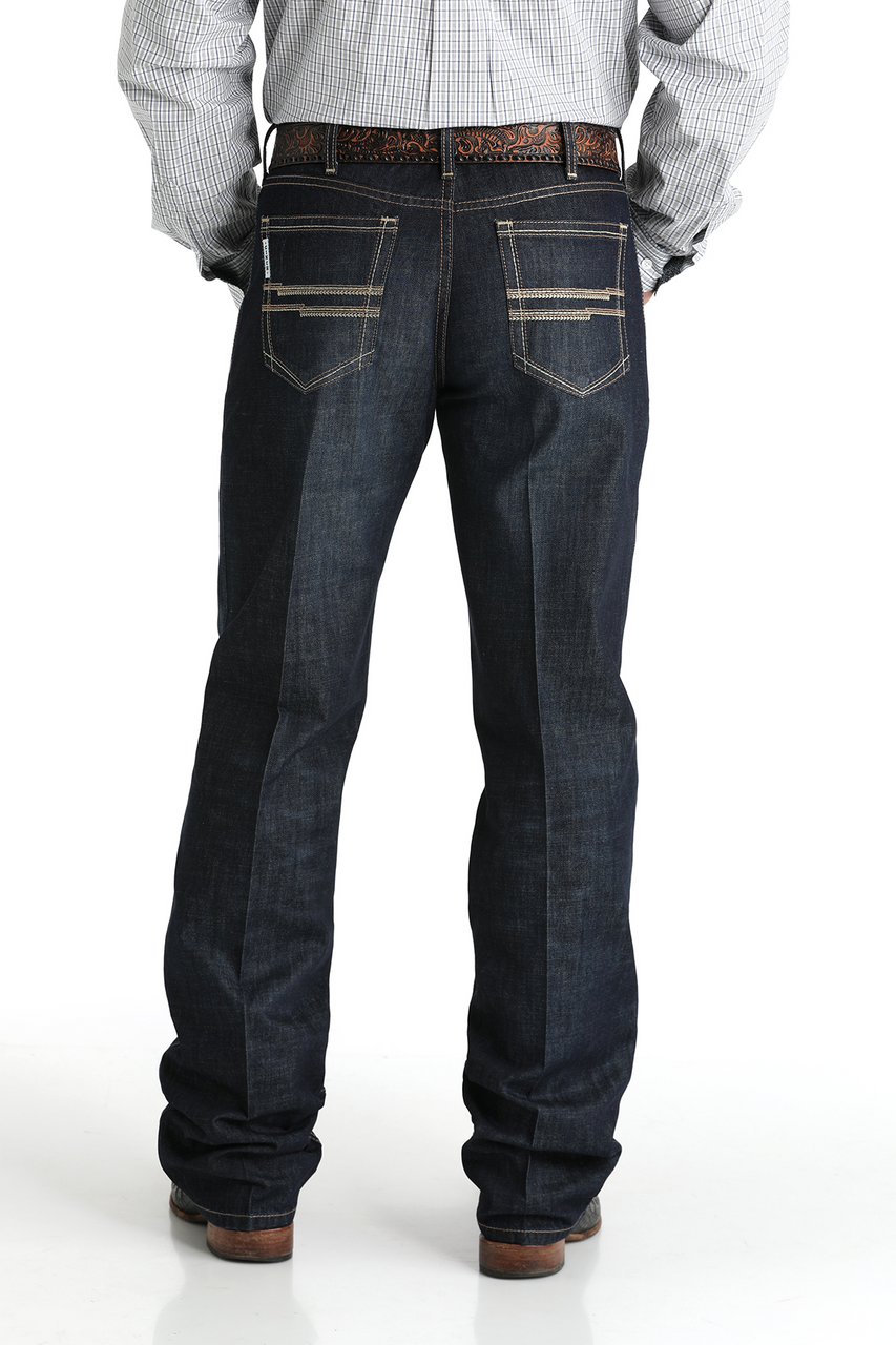 Cinch Men's Dark Wash White Label Jean.