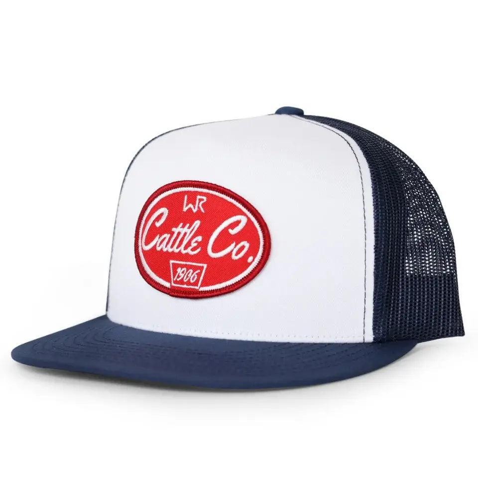 Whisket Bent Hat Co. Men's WR Cattle Co. Trucker Cap.