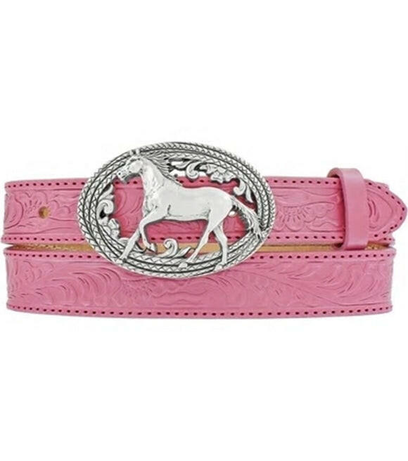 Justin Girl's Pink Lil Beauty Belt.