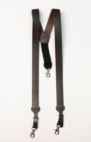 Nocona Men's Leather Suspenders N8512402