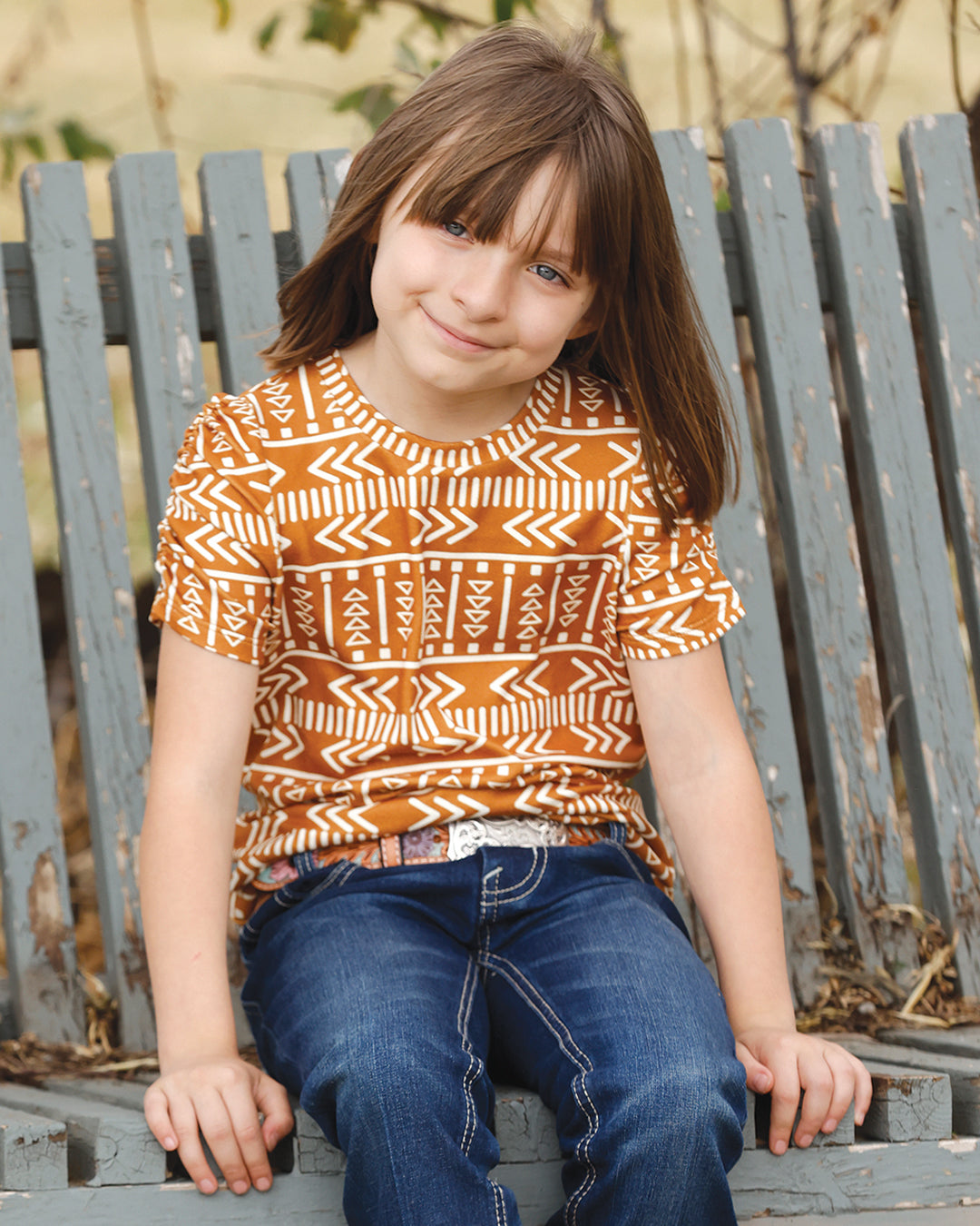 Cinch Girls Gold Knit Pattern CTK8021001.
