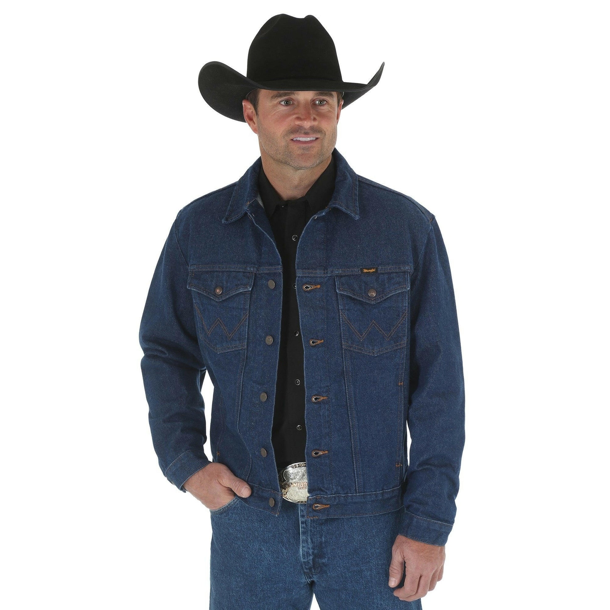 Wrangler Men's Unlined Denim Jacket.