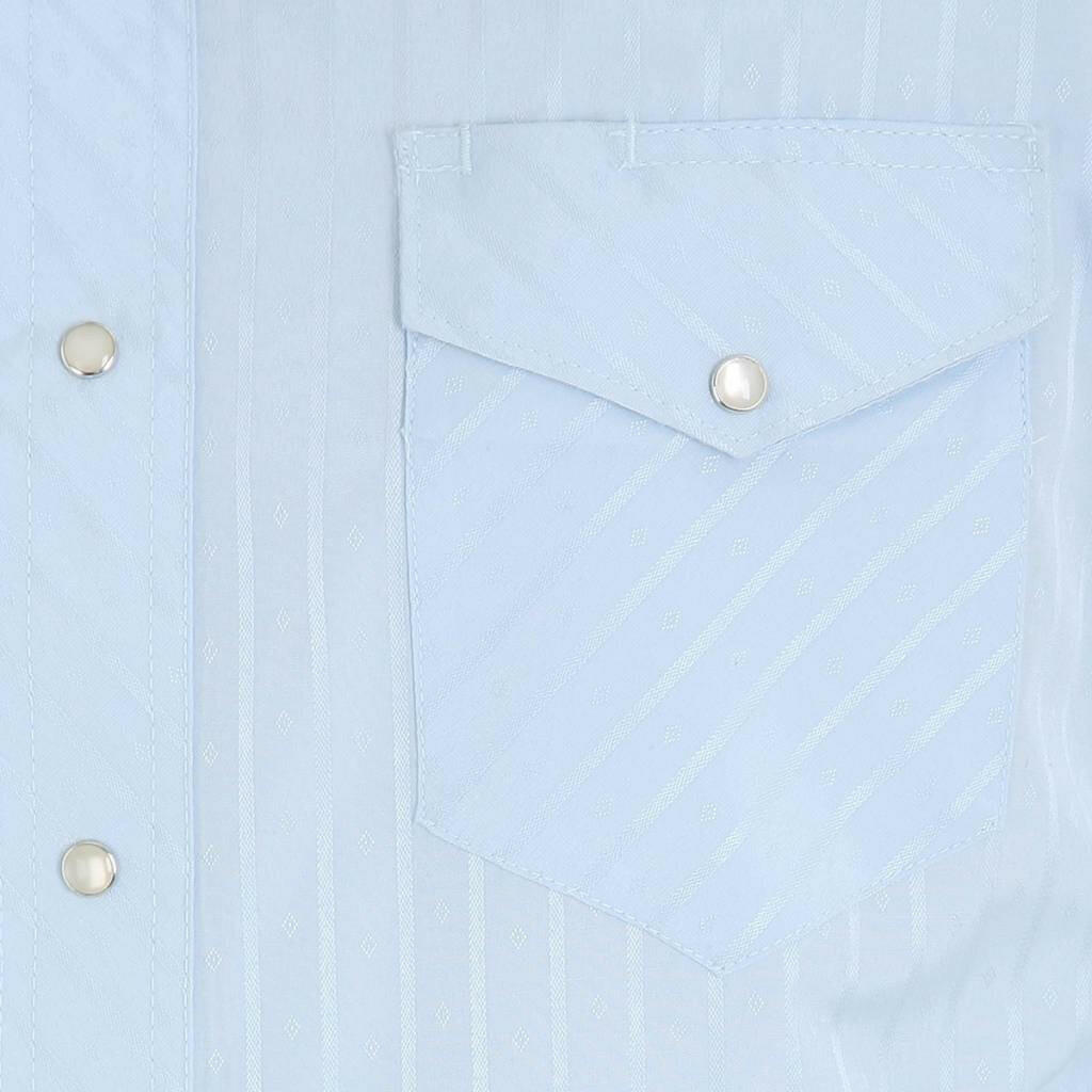 Men's Wrangler Snap Front Shirt 75222BL.