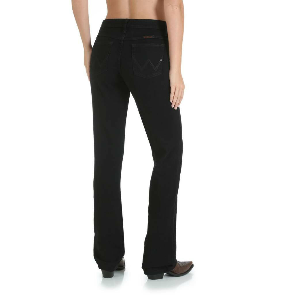 Wrangler Women's Black Q-Baby Jean.