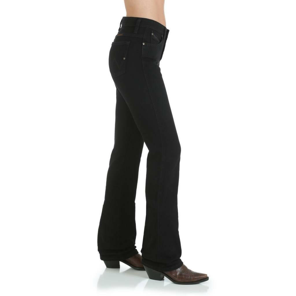 Wrangler Women's Black Q-Baby Jean.