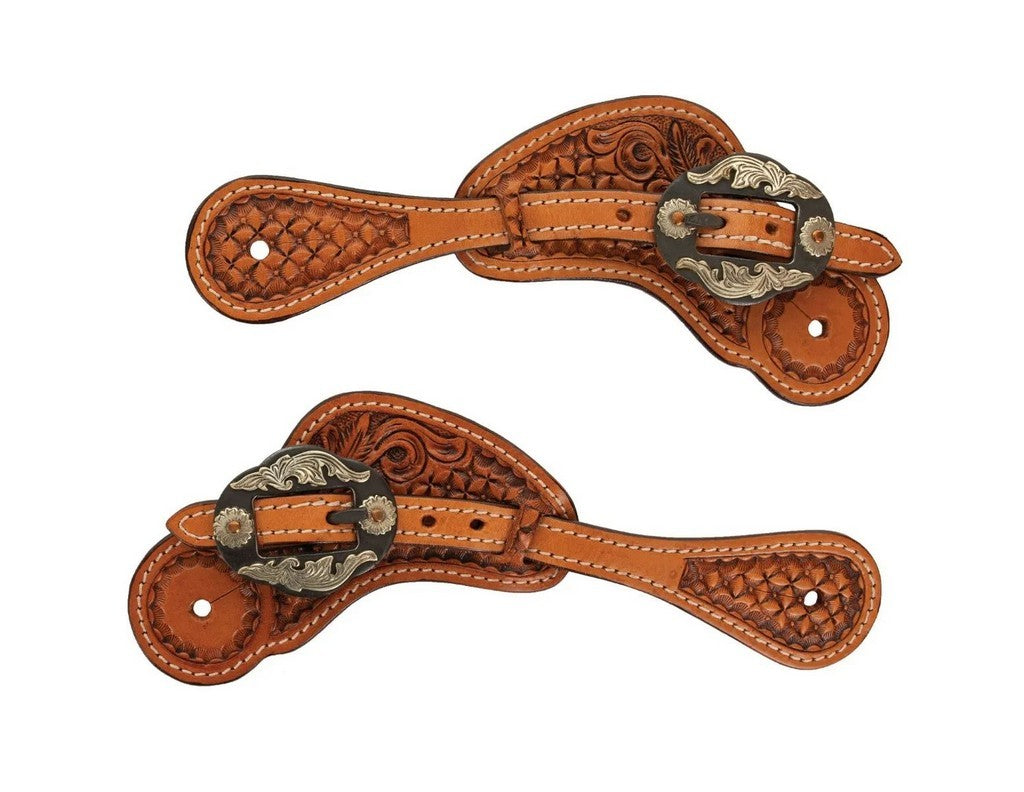 Circle Y Women's/Youth Dahlia Spur Straps 1051-35-W4