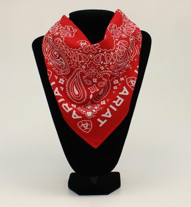 Ariat Red Bandana.