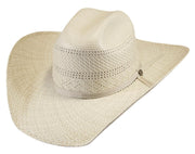 Justin Bent Rail Banks Straw Hat.