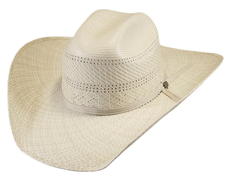 Justin Bent Rail Banks Straw Hat.