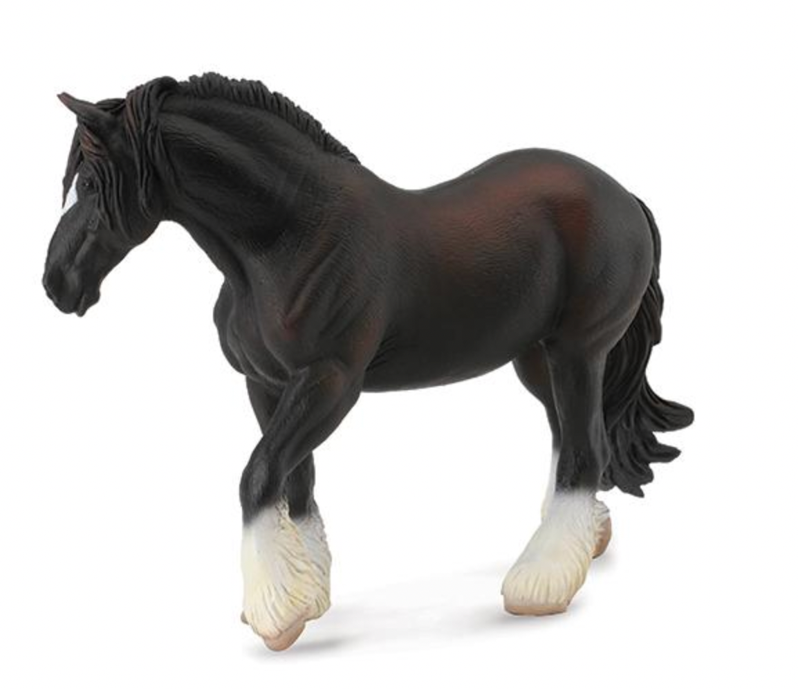 Breyer Dark Bay Shire Mare Figure 88582.