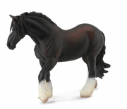 Breyer Dark Bay Shire Mare Figure 88582.