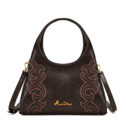 Montana West Coffee Embroidery Crossbody Bag MW-HB-1387-918-CF.