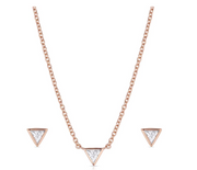 Montana Silversmiths Rose of the Rockies Jewelry Set JS6380