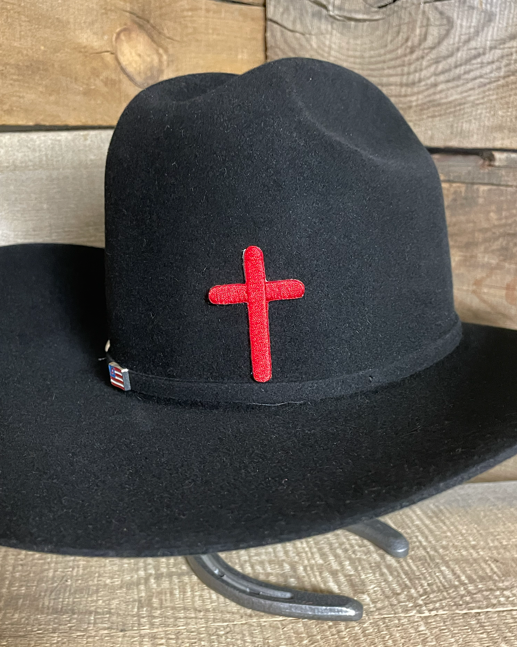 MI Sports Cross Hat Patch.