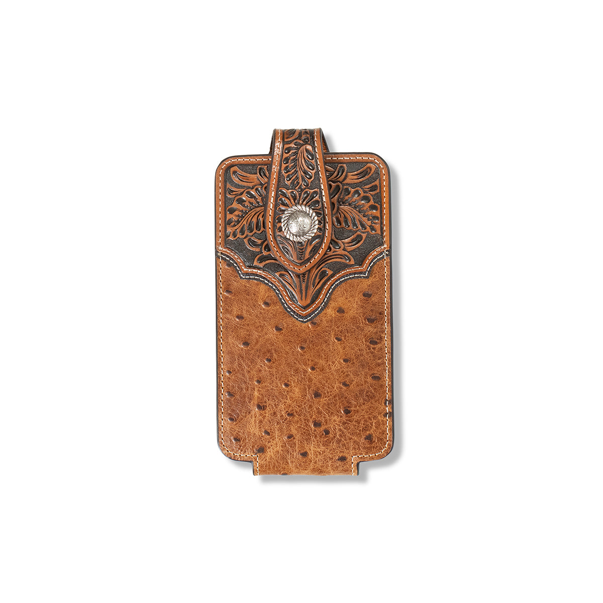 Ariat Ostrich & Floral Cell Phone Case A0603702