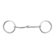 Classic Equine O Ring Smooth Snaffle Bit.
