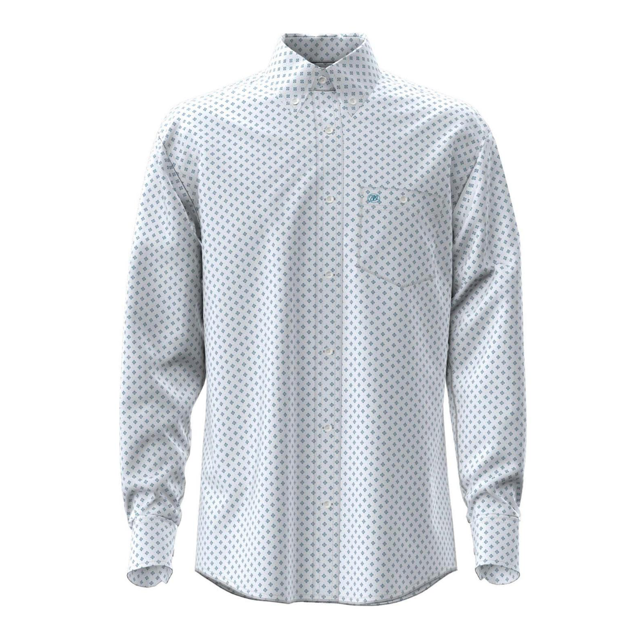 Wrangler Men's Relaxed Fit Long Sleeve Shirt 2379158