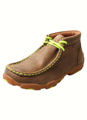 Twisted X Kid's Neon Yellow Driving Moccasin.