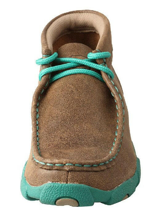 Twisted X Kid's Turquoise Driving Moccasin.