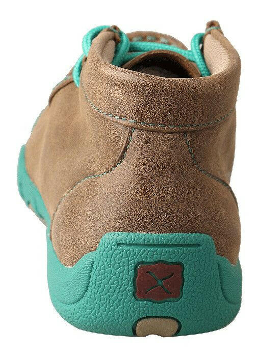 Twisted X Kid's Turquoise Driving Moccasin.