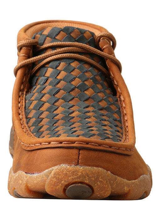 Twisted X Kid's Blue Woven Chukka Driving Moc.