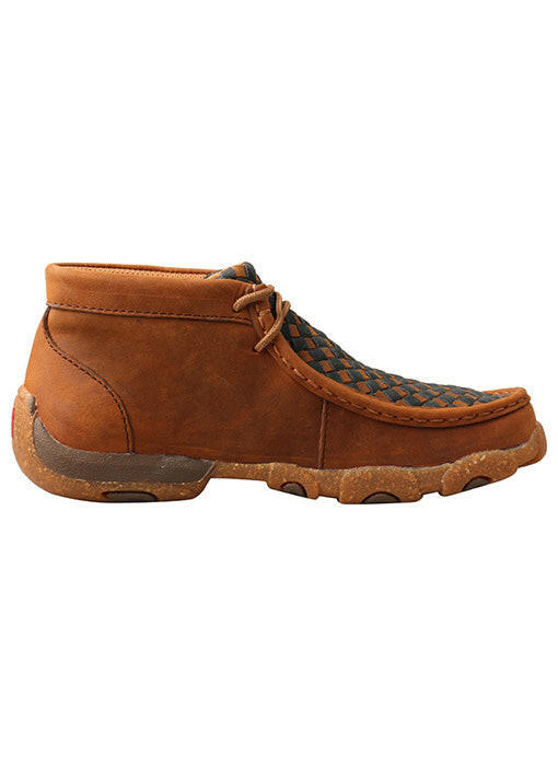 Twisted X Kid's Blue Woven Chukka Driving Moc.