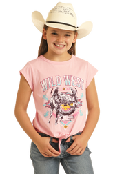 Rock & Roll Cowgirl Girl's Wild West Tee.