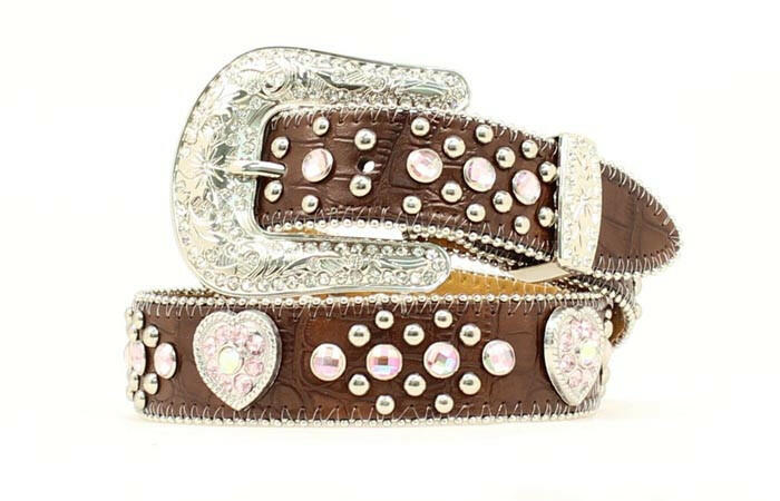 NOCONA BROWN HEART CONCHO N4425202.