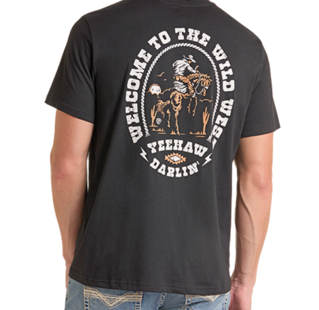 ROCK & ROLL BRONCO GRAPHIC TEE BU21T09848.