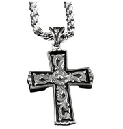 Twister Cross Necklace #32110