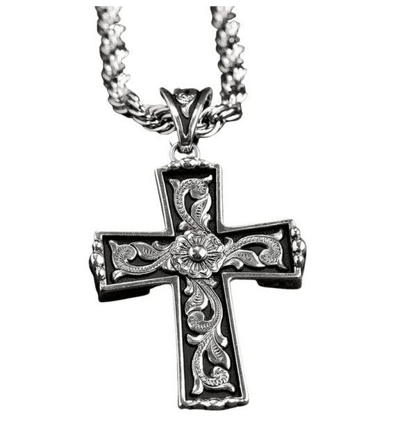 Twister Cross Necklace #32110