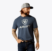 Ariat Men's Liberty USA Navy Digital Camo T-Shirt 10054179