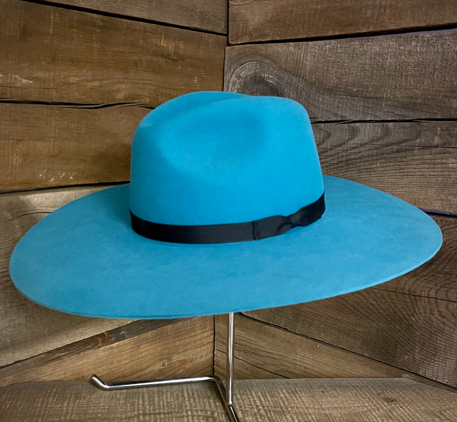 Rodeo King 7X 4 1/4" Flat Tracker Turquoise C3