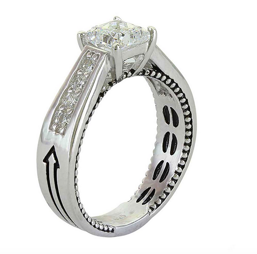 Montana Silversmiths Follow Your Arrow Ring SLKTRG3743