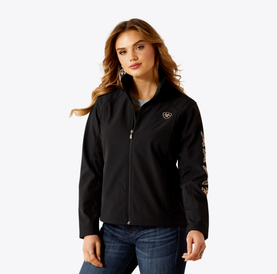 Ariat Women's Southwest Logo Softshell Jacket 10062308