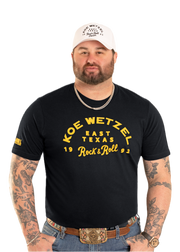 Rock & Roll Men's Joe Wetzel Graphic Tee BU21T08753