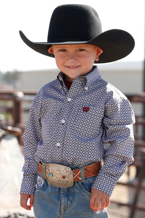 Cinch Infant Boy's Button Up Shirt MTW7062323
