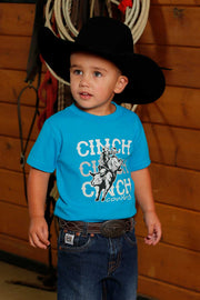 Cinch Infant Boy's Teal Graphic Tee MTT7672063