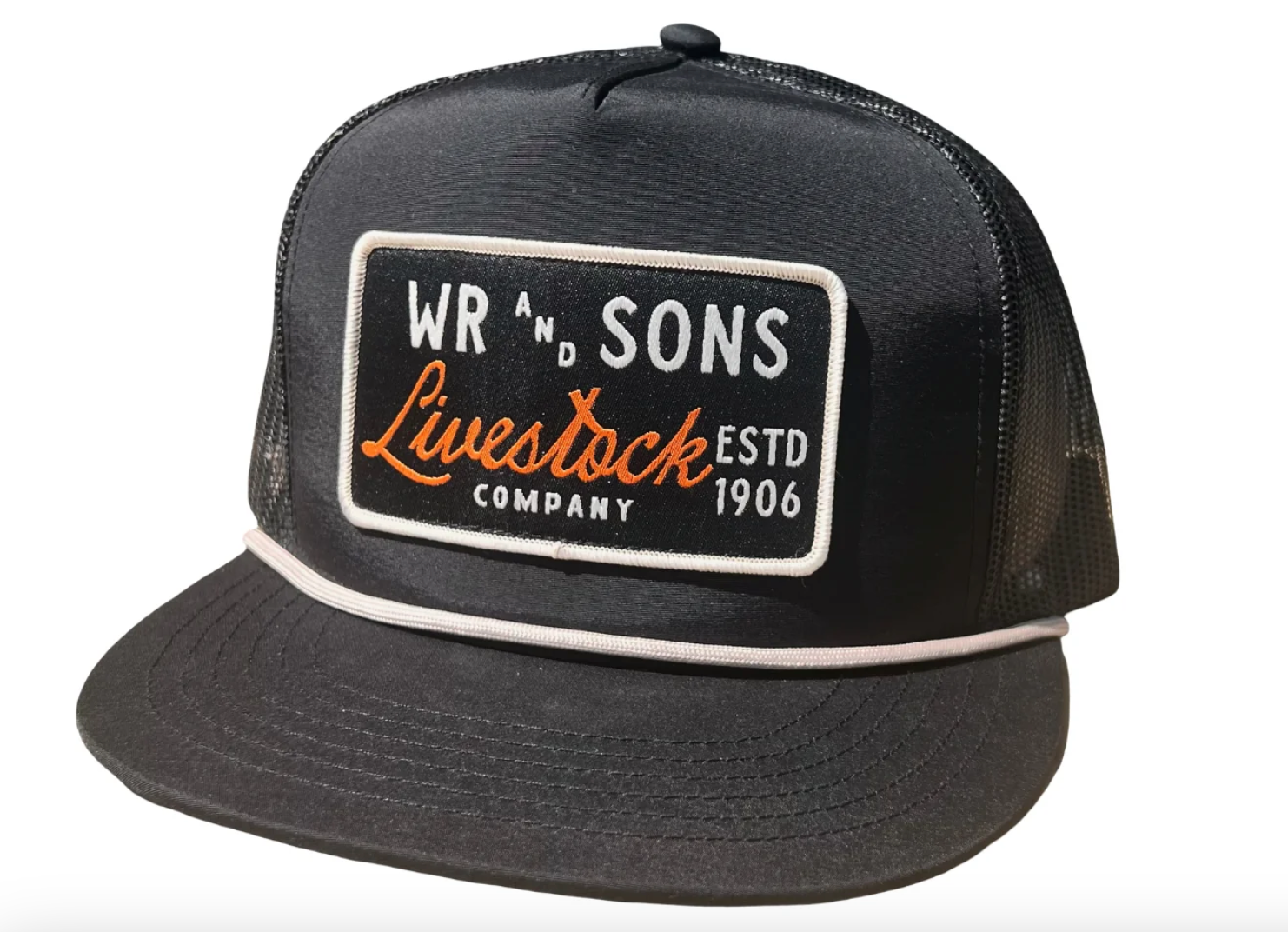 Whiskey Bent WR and Sons Cap WRSONSBK